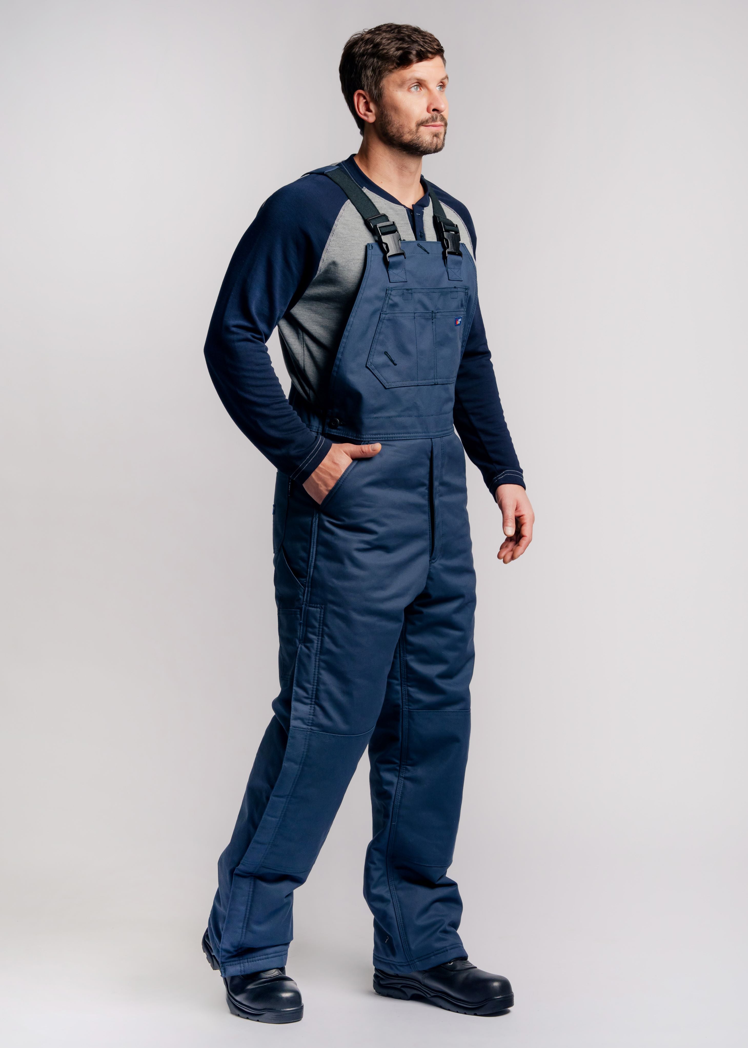 LAPCO FR Insulated Bib with Windshield Technology